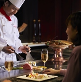 ホテル日航大阪 鉄板焼 銀杏の雰囲気2