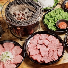 炭火焼肉うし政のコース写真