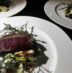 お品書き　メインのお肉の肴