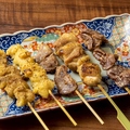 料理メニュー写真&nbsp;焼鳥盛り合わせ