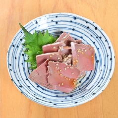 低温調理レバー（ニンニクオイル漬け）