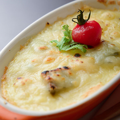 生麩の豆乳クリームグラタン