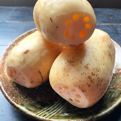 れんこんの磯辺揚げ
