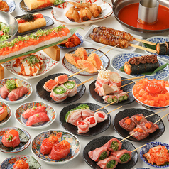 肉寿司&野菜巻き串食べ放題 ハッシュタグ 梅田本店のおすすめ料理1
