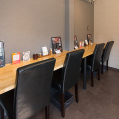 カウンター席×4