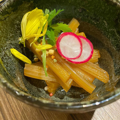 セロリのポン酢漬け