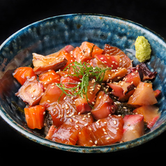 海鮮漬け丼