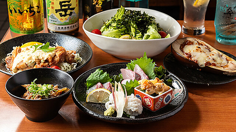 弁天町駅6出口より徒歩約9分！旬の食材を使った当店自慢の人気メニューが豊富◎