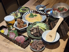 フォーピース食堂のコース写真