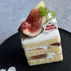 いちじくのショートケーキ