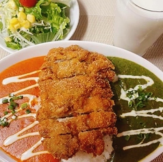 ダブルカツカレー