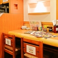 サク飲み・サク飯にはカウンター席がおすすめ！※写真は系列店