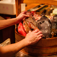 【約20種のボリューム♪】日替わりでご用意する鮮魚料理