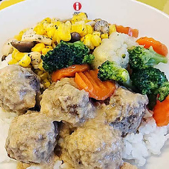 北欧ミートボール丼