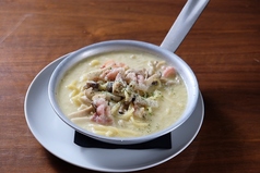 【PASTA】　【～名物SHIRO～】天使のクリームスープパスタ