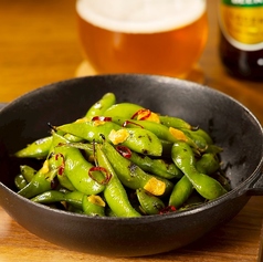 薪焼きガーリック枝豆