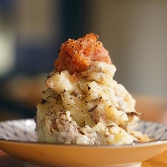 焼きサバと明太子のポテトサラダ