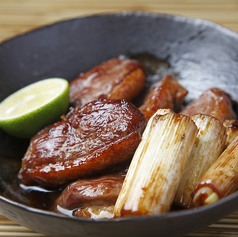 鴨もも肉とゴボウ時雨煮