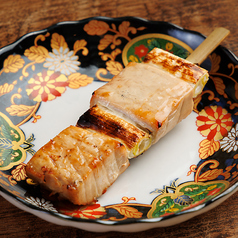 鮪と葱の串焼き
