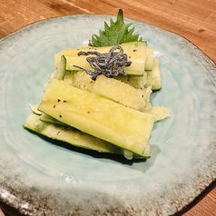 たたききゅうり~塩ダレ仕立て~