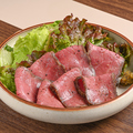 料理メニュー写真&nbsp;ローストビーフの昆布締め