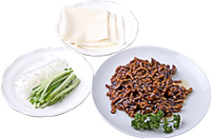 北京風細切り豚肉の中華味噌炒め