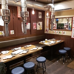 広々としたソファー席は気心知れたご友人とのお食事や女子会にも最適です。