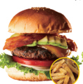 料理メニュー写真&nbsp;ABCバーガー(アボカドベーコンチーズ)