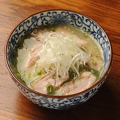 鶏スープかけ御飯