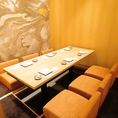 女子会におすすめ♪京の風情を感じる完全個室で楽しいひと時をお過ごしください。女子会におすすめの掘りごたつタイプ・4名様までご利用頂ける個室がオススメ！人気のお席なので、ご予約はお早目にどうぞ◎仙台での女子会にはもちろん、合コン・宴会・飲み会にどうぞご利用下さいませ。