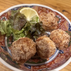 秘伝の鶏つくね唐揚げ