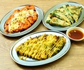 チキン、チヂミ、キンパなどは1種類ではなく、色々な味をご用意しています！お気に入りの逸品をぜひ探してください！