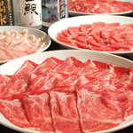 国産の良質なお肉も扱っております。上質なお肉を心ゆくまでお召し上がりください。