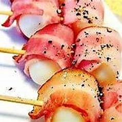 うずらベーコン串（塩orたれ）
