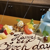 誕生日・記念日♪メッセージ付きデザートプレート！