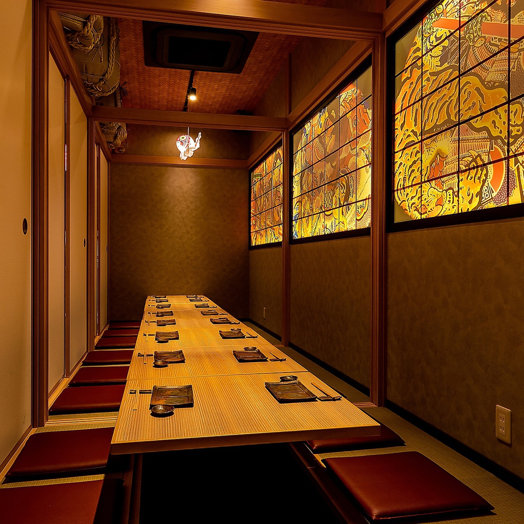 【完全個室完備】2名様～最大130名様までご案内可能!!会社宴会・飲み会・打ち上げなどに最適です!!