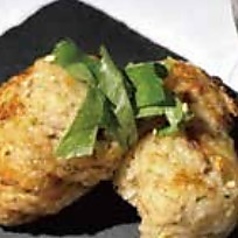ほぐし魚と薬味の混ぜご飯 焼きおにぎり お出汁添え