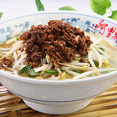 台湾風挽肉入りラーメン