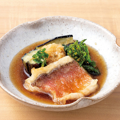 甘鯛と茄子の揚げ出し