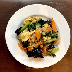 チンジャオロース/キクラゲと玉子の豚肉炒め　各