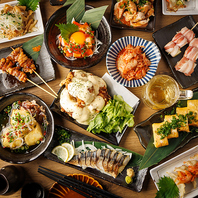 豊富な食べ放題メニュー！全140種類！
