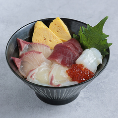 【福伸名物】5種の海鮮が入った 海鮮丼・竹