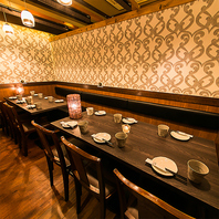 個室は２名様～OK♪