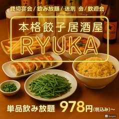 本格餃子居酒屋 RYUKA リュウカ 川崎駅前店の写真