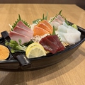 料理メニュー写真&nbsp;海鮮5種舟盛り合わせ