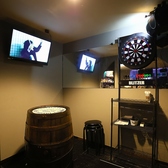 同ビル4階「BAR　AQUADANCE」ではダーツも出来ます◎