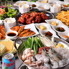 韓国食堂 ジョンマッテンのコース写真
