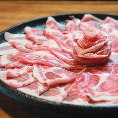 個室確約！特製出汁の芋豚ネギしゃぶランチの写真