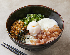 ネバとろマグロ丼  Sticky Tuna Rice Bowl