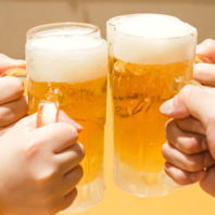 お客様ご自身でサーバーから注ぐ生ビール